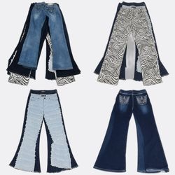 Y2K Embellished Pants (Flared, Straight & Skinny) ..