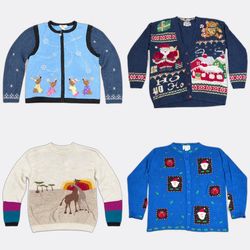 Code#061 Novelty Christmas Sweaters and Vests