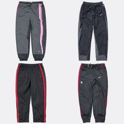 Calças de Pista Ampla Nike Vintage Autênticas