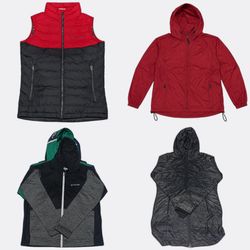 Columbia Outerwear Jackets and Vests Lot RV # 1868