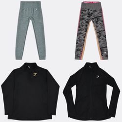 Gymshark Active Leggings and Active Tops