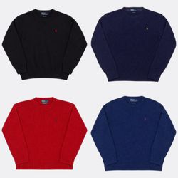 Polo Ralph Lauren heavy Round Neck Sweaters