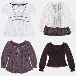 Blouses et hauts Y2k