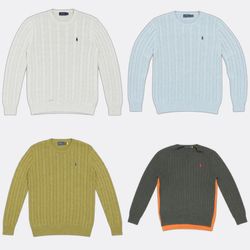Polo Ralph Lauren Round Neck Sweaters