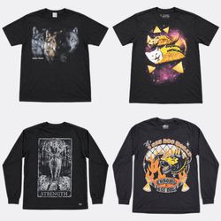 💥 RV5131 Animal Graphic Printed T-Shirts