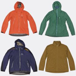Arc'teryx Hooded and Zip Jackets