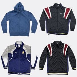 Adidas Nike Track Jackets