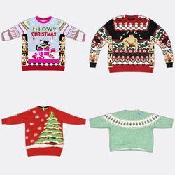 Novelty Holiday Knit Sweaters
