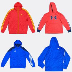 Adidas Track Jackets and Hoodies