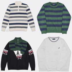 Notica と Chaps Knitwear セーター