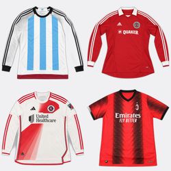 adidas Nike Football Shirts