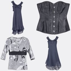 (FV-2888) Ballerina After Dark Tops-Dress-Skirts