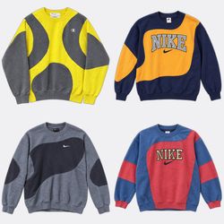 Upcycled Nike Champion Adidas Sweatshirts