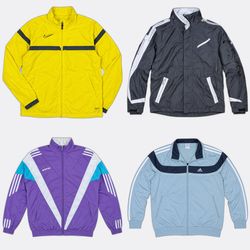 Adidas Nike Track Jackets