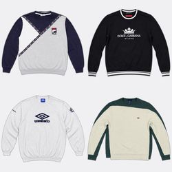 Levi's Reebok Crewneck Sweatshirts