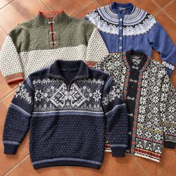 Dale of Norway, Nordic Fair Isle, unbranded Knitwe..