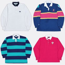 Vintage Long Sleeve Rugby Shirts