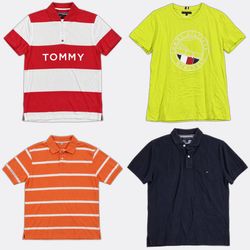 Tommy Hilfiger Polo & Crew Neck T-Shirts - BUNDLE ..