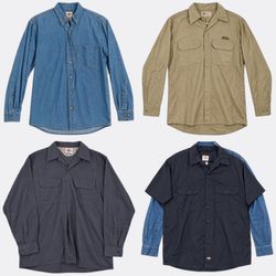 DICKIES HERRENHEMDEN-BÜNDEL 14