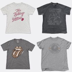 CR13474 Vintage Music T-Shirts Bundle