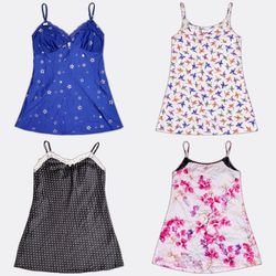 Spitzenbesetzte Camisole-Tops mit Druck