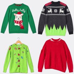 1138 Novelty Christmas Sweaters and Cardigans