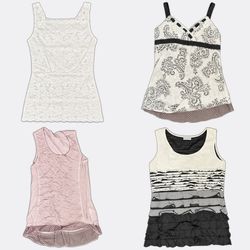 Damen-Tanktops und Spaghettiträger-Oberteile Auswa..