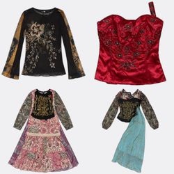 Bohemian Patterned Casual Dresses