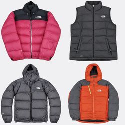 Les vestes matelassées The North Face