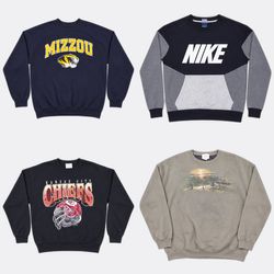 Mix branded Crewneck Sweatshirts Bundle