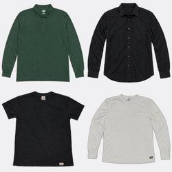 Dickies Long Sleeve and Short Sleeve T-Shirts RV #..
