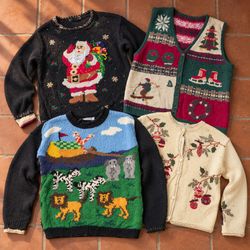 Code#099 Novelty Vintage Knitwear and Sweaters