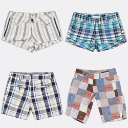 Y2k Mossimo Unionbay Plaid and Patterned Shorts B2..