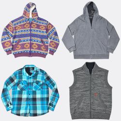 Surf wear zip up Hoodies