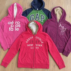 Aéropostale Hollister Zip Up Hoodies