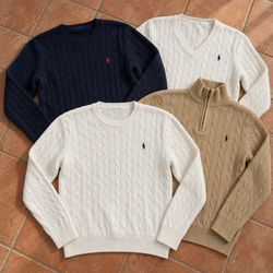 551 Authentic Premium Polo Ralph Lauren Sweaters
