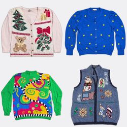 Code#049 Novelty Christmas Knitwear and Sweater Ve..