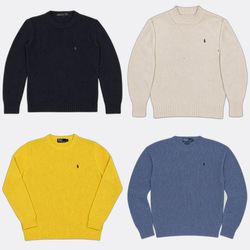 Polo Ralph Lauren heavy Round Neck Sweaters
