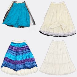 Women's Layered Maxi Skirts Bundle