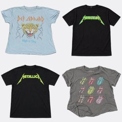 CR13576 Vintage Music T-Shirts Bundle