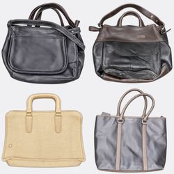 Coach Leather Small Handbags and Tote Handbags