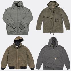 Carhartt Outerwear Jackets and Hoodies Bundle