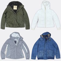 Hollister Hooded and Non Hooded y2k Jackets
