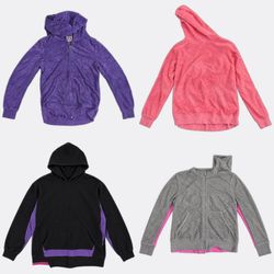 Juicy Couture Velour Zip Hoodies