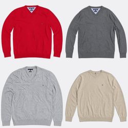 Tommy Hilfiger V-Neck Sweaters