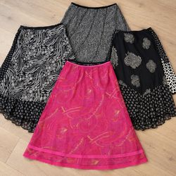Y2K Women's Patterned Printed Skirts (GRF-10-031)
