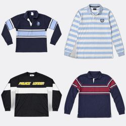 Palace Nautica Long Sleeve Rugby Shirts