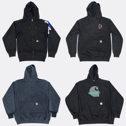 Carhartt Pullover and Zip Up Hoodies