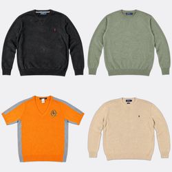 Polo Ralph Lauren heavy sweaters and Sweatshirts