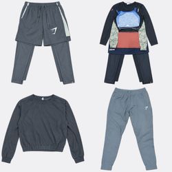 Gymshark Activewear T-Shirts and Sweatpants
